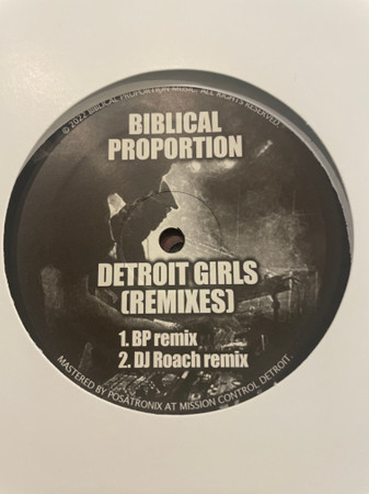 BIBLICAL PROPORTION - Detroit Girls (Remixes)