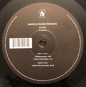 HAROLD BUDD - Harold Budd Remixes